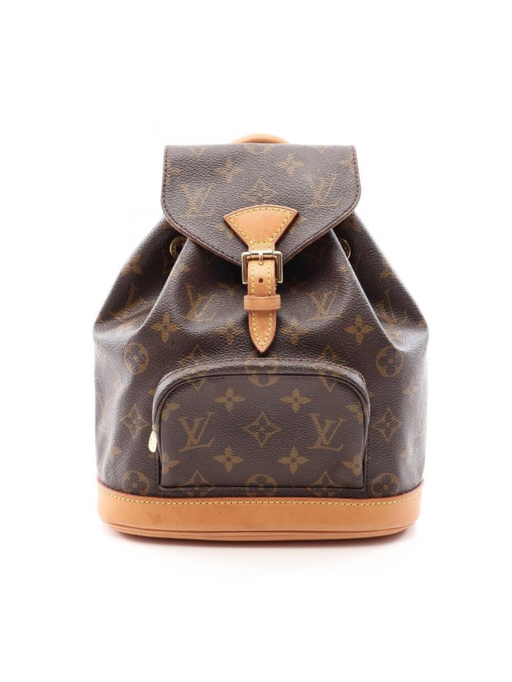 Louis Vuitton Backpack Mini Montsouris Monogram Canvas Leather